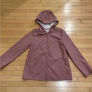 Pink Jacqueline de Yong Rain Jacket size small